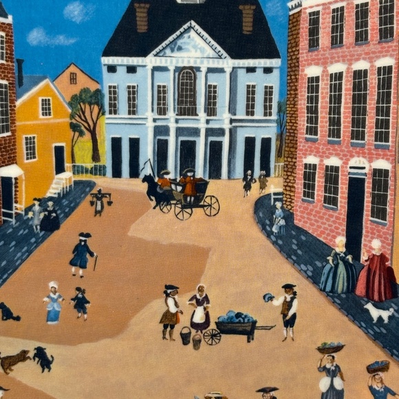 Colonial Heritage Series Decorative Wall Plate "Old New York" Signed & Numbered - Picture 4 of 9